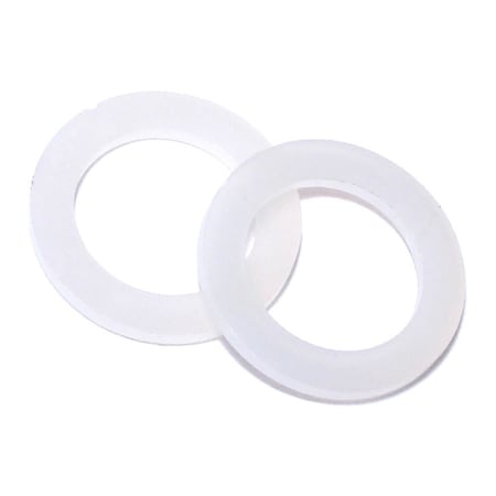 Midwest Fastener Flat Washer, For Screw Size 1/2" , Nylon 20 PK 64974